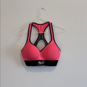 PINK VICTORIA’S SECRET SPORTS BRA
